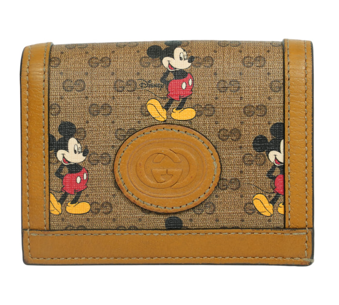 Disney x Gucci Mickey Mouse Card Case Wallet