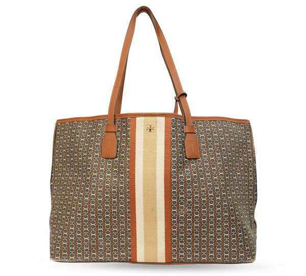 Light Umber Gemini Link Canvas Tote Bag
