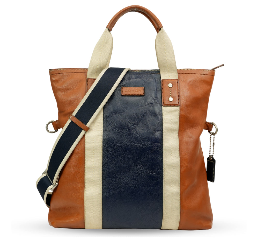 Bleecker Legacy Colorblock Striped Weekend Tote