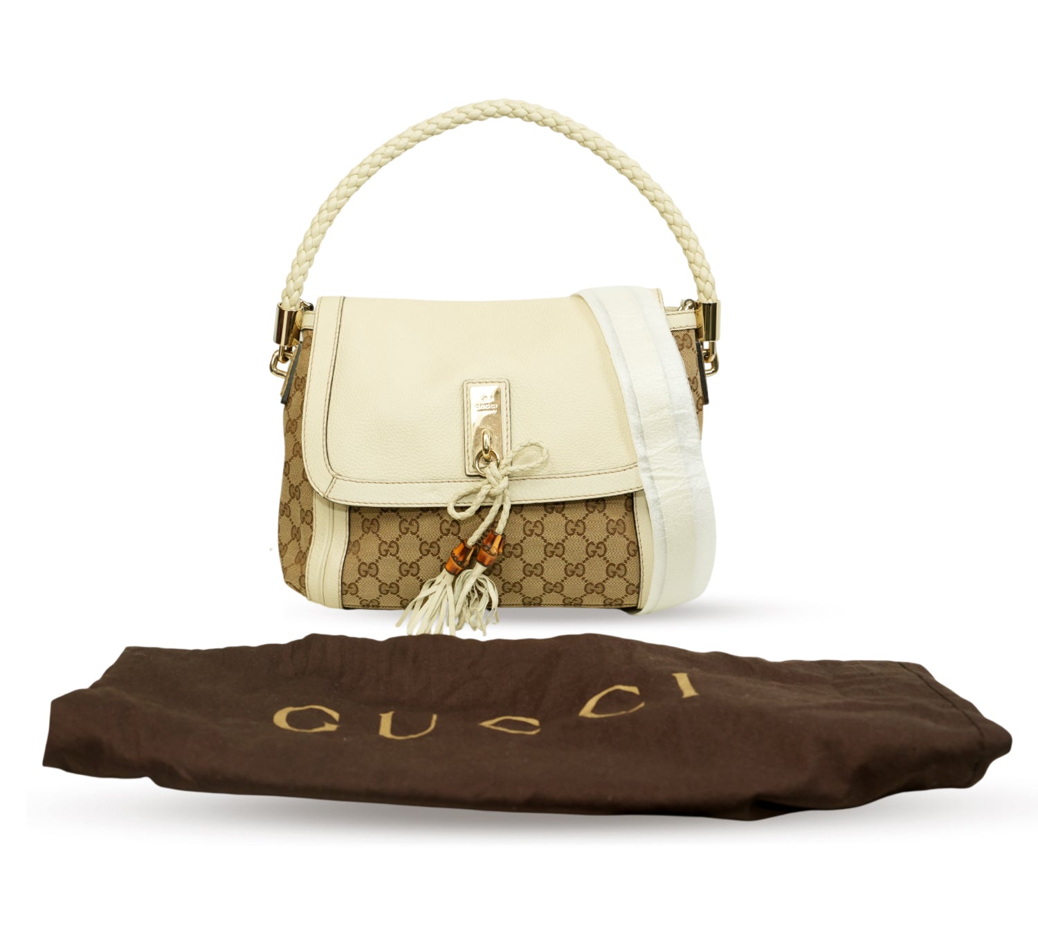 GG Canvas Medium Bella Flap Shoulder Bag