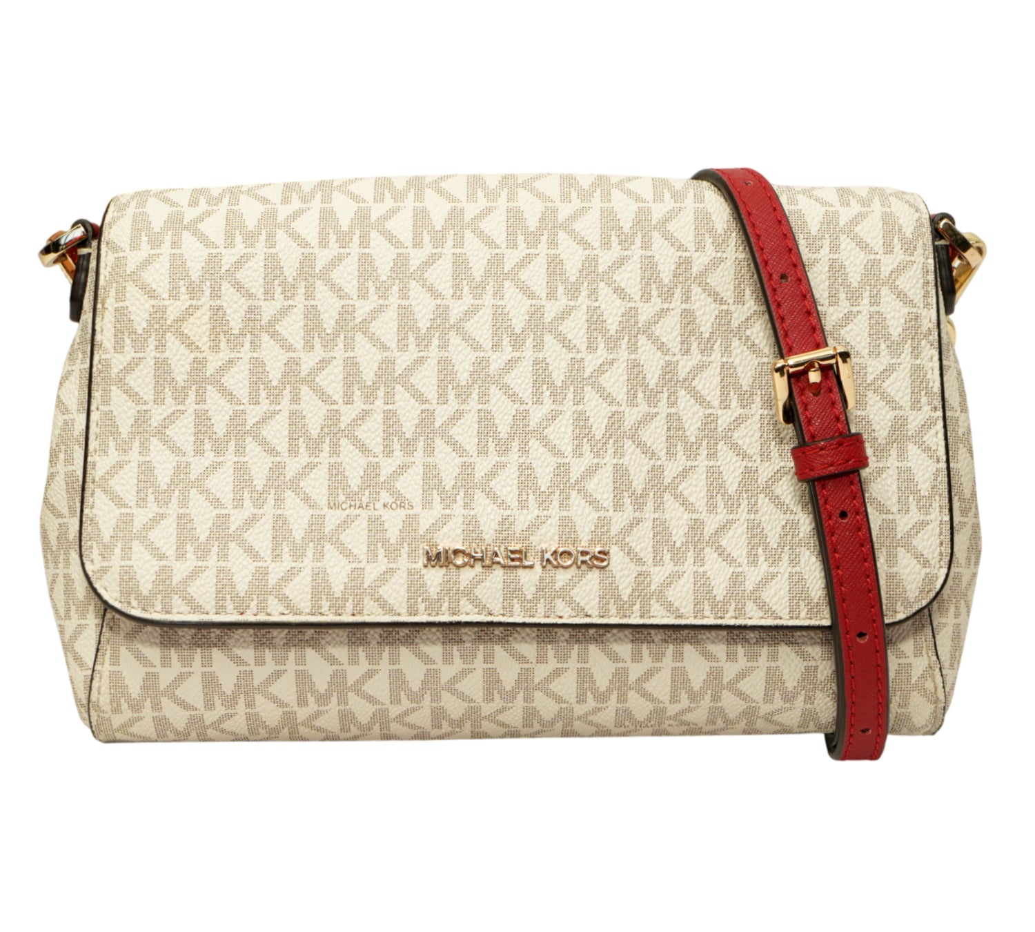Michael Kors Bedford Medium Logo Convertible Crossbody Bag