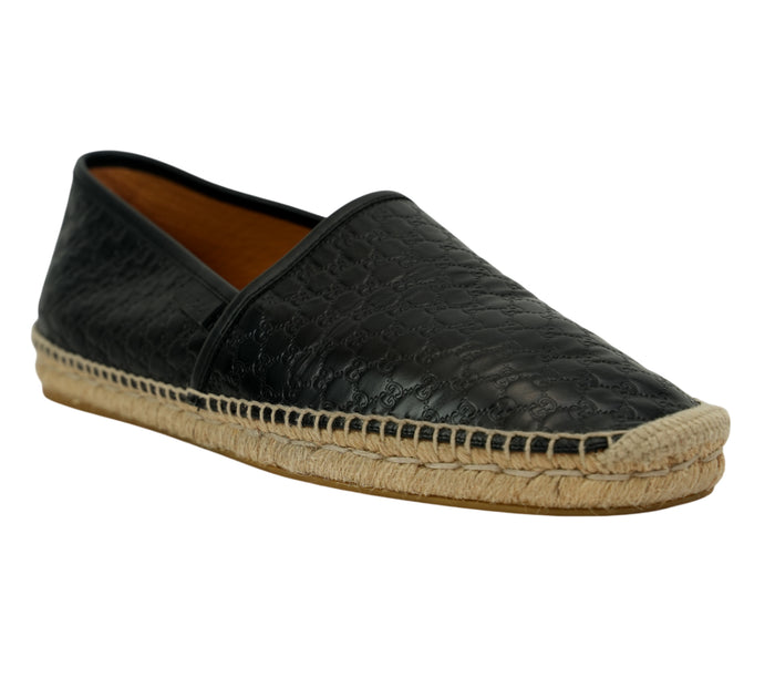 Microguccissima Leather Espadrilles Size - 9.5