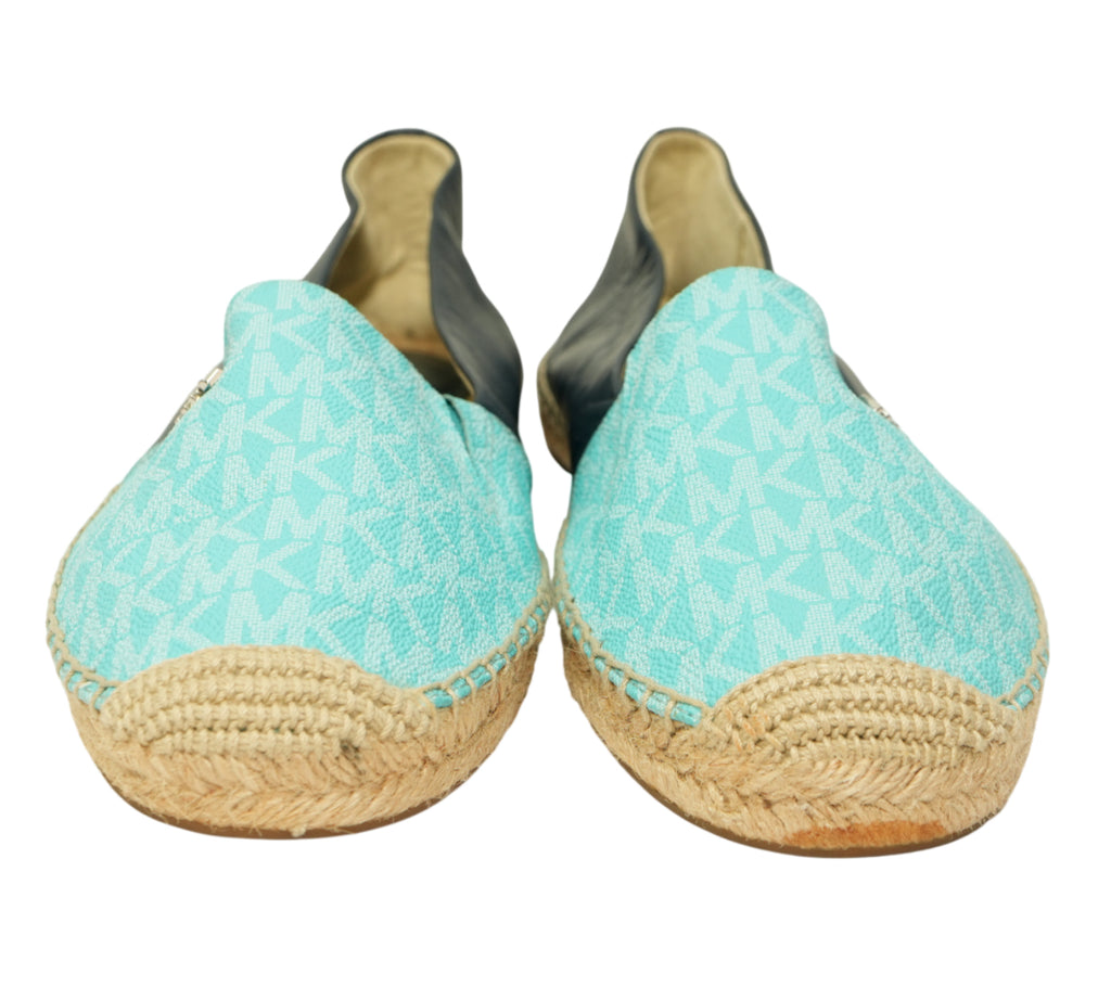 Kendrick Logo & Leather Slip-On Espadrille Size 37.5 - Eur