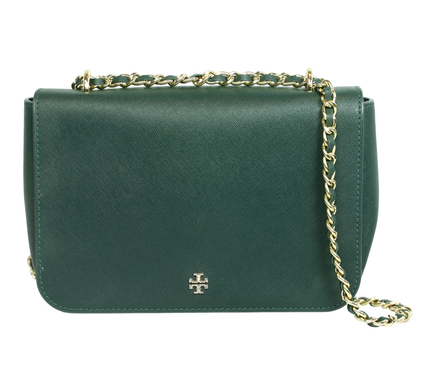 Emerald Green Emerson Small Flap Adjustable Shoulder Bag