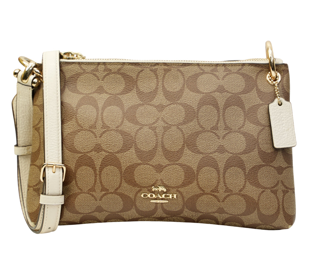 Signature Canvas Mia Crossbody Bag