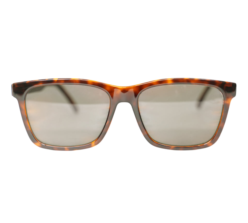 Havana Square Signature Sunglasses