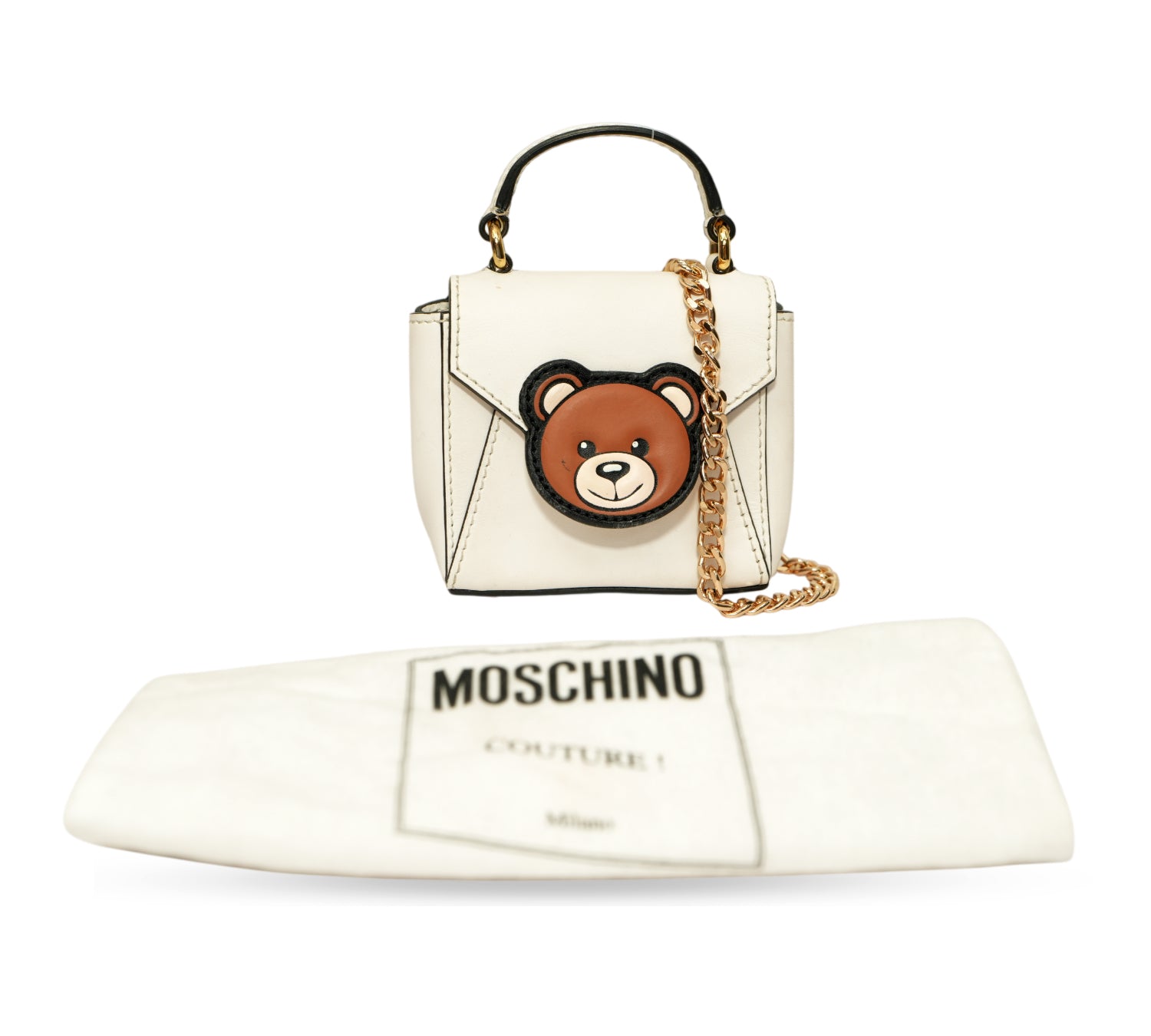 Teddy Bear Face Mini Crossbody Bag