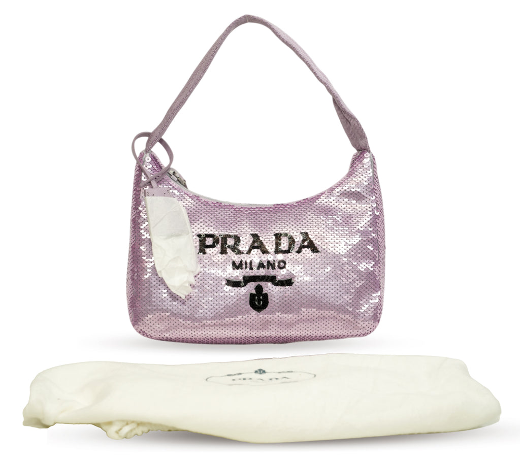 Lilium Paillettes Sequin Re-Edition Mini Hobo Bag