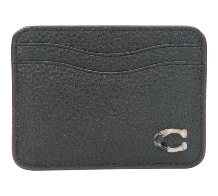 Black Coachtopia Black Wavy Card Case
