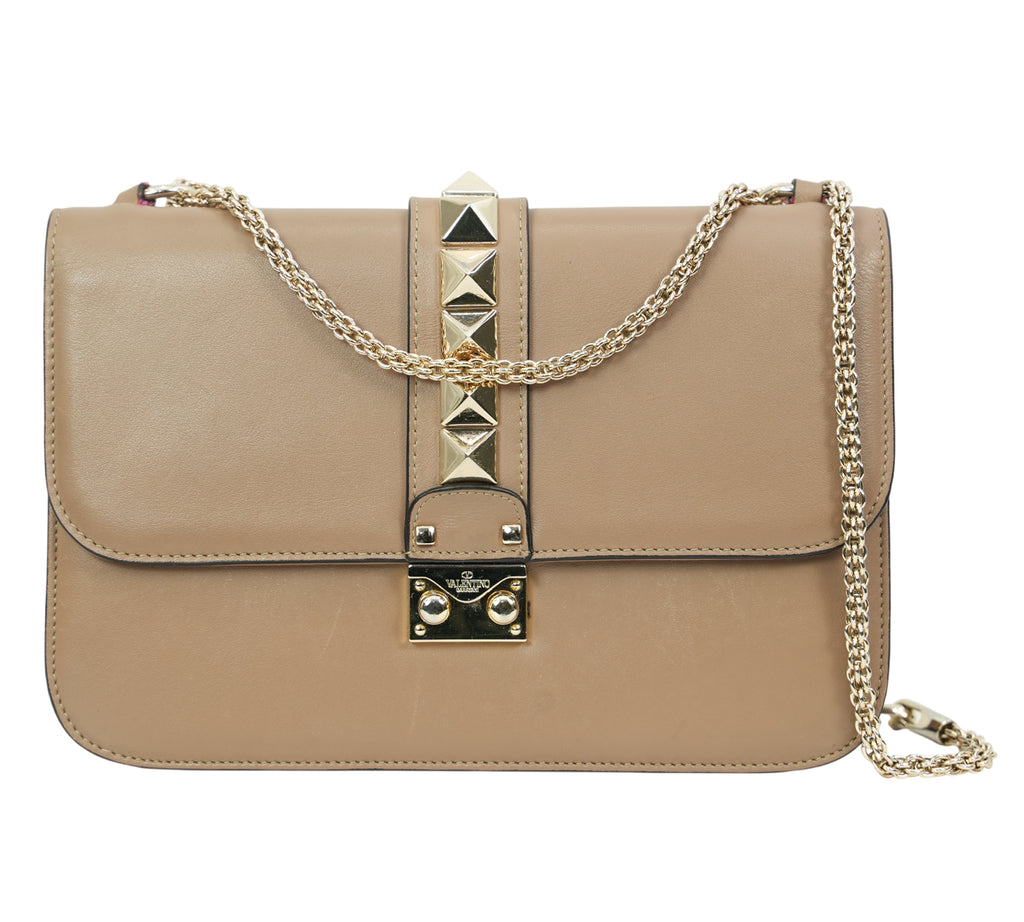 Garavani Rockstud Glam Lock Flap Bag