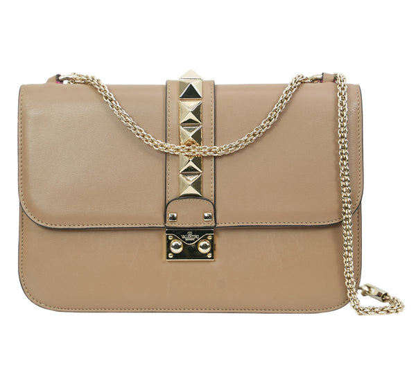 Garavani Rockstud Glam Lock Flap Bag