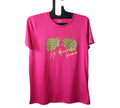 Pink Logo Aviator Print Organic Cotton T-Shirt Size - S