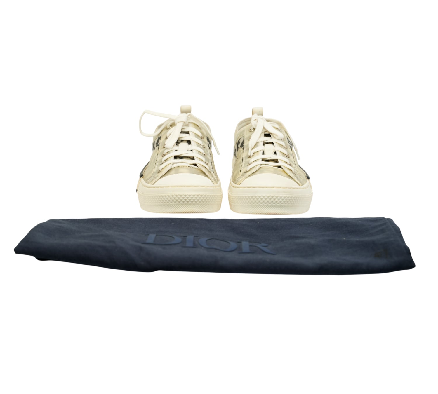 Oblique Canvas Low-Top Sneaker Size 42 - Eur