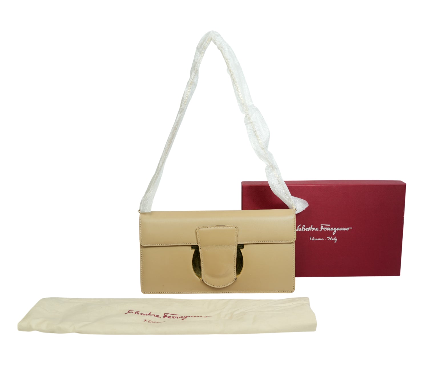 Macadamia Thalia Leather Shoulder Bag