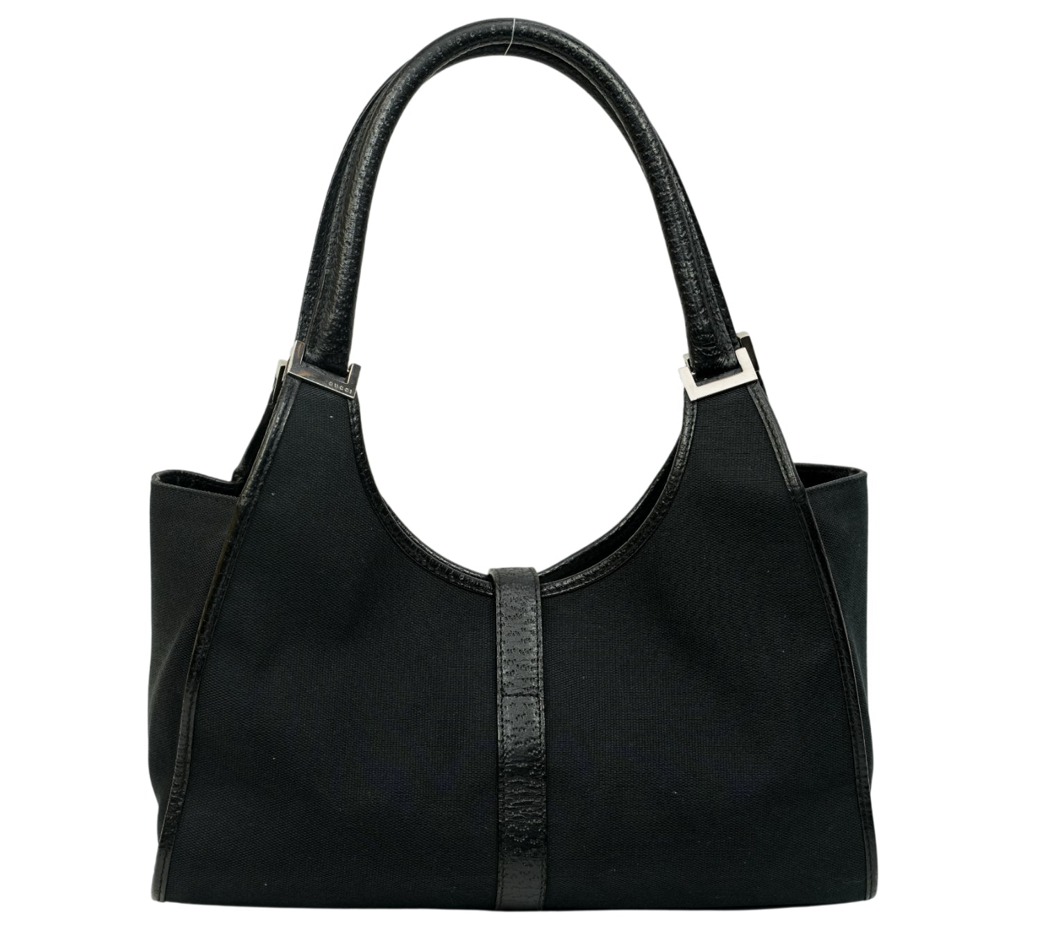 Gucci   Black Jackie Bardot Shoulder Bag