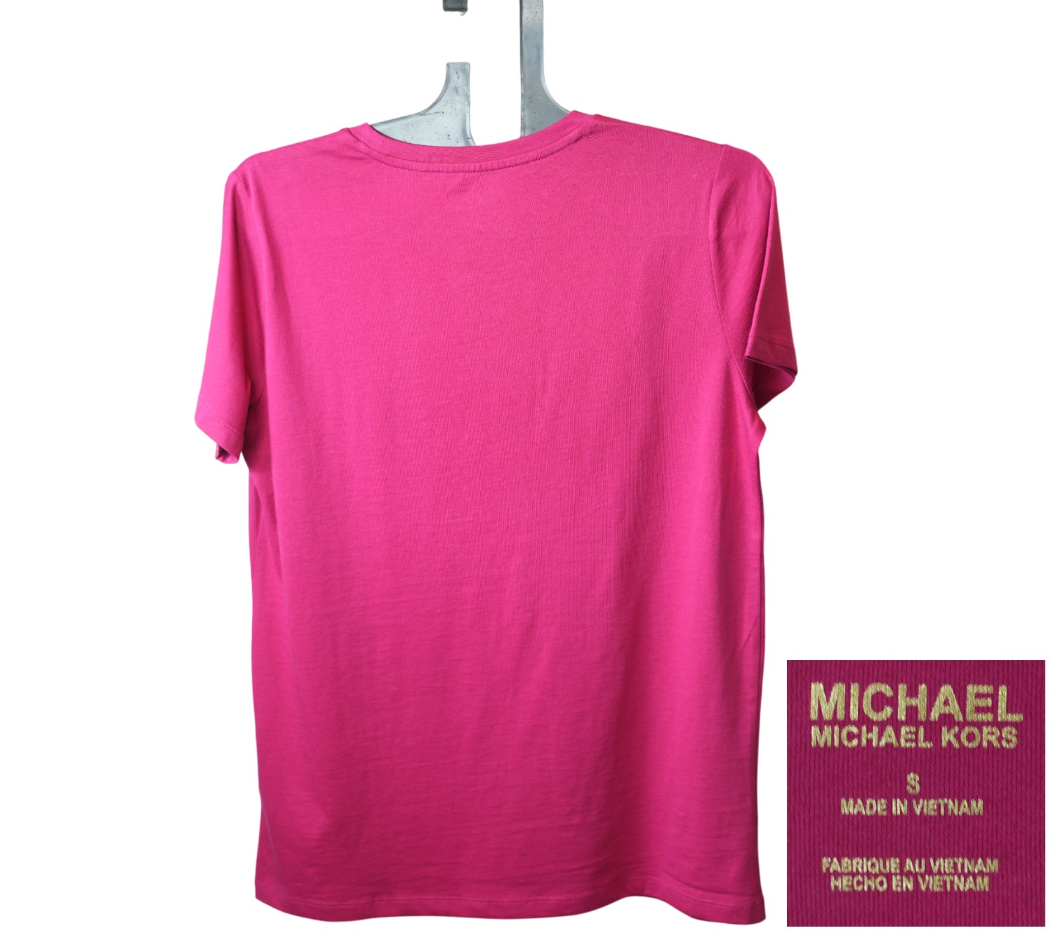 Pink Logo Aviator Print Organic Cotton T-Shirt Size - S