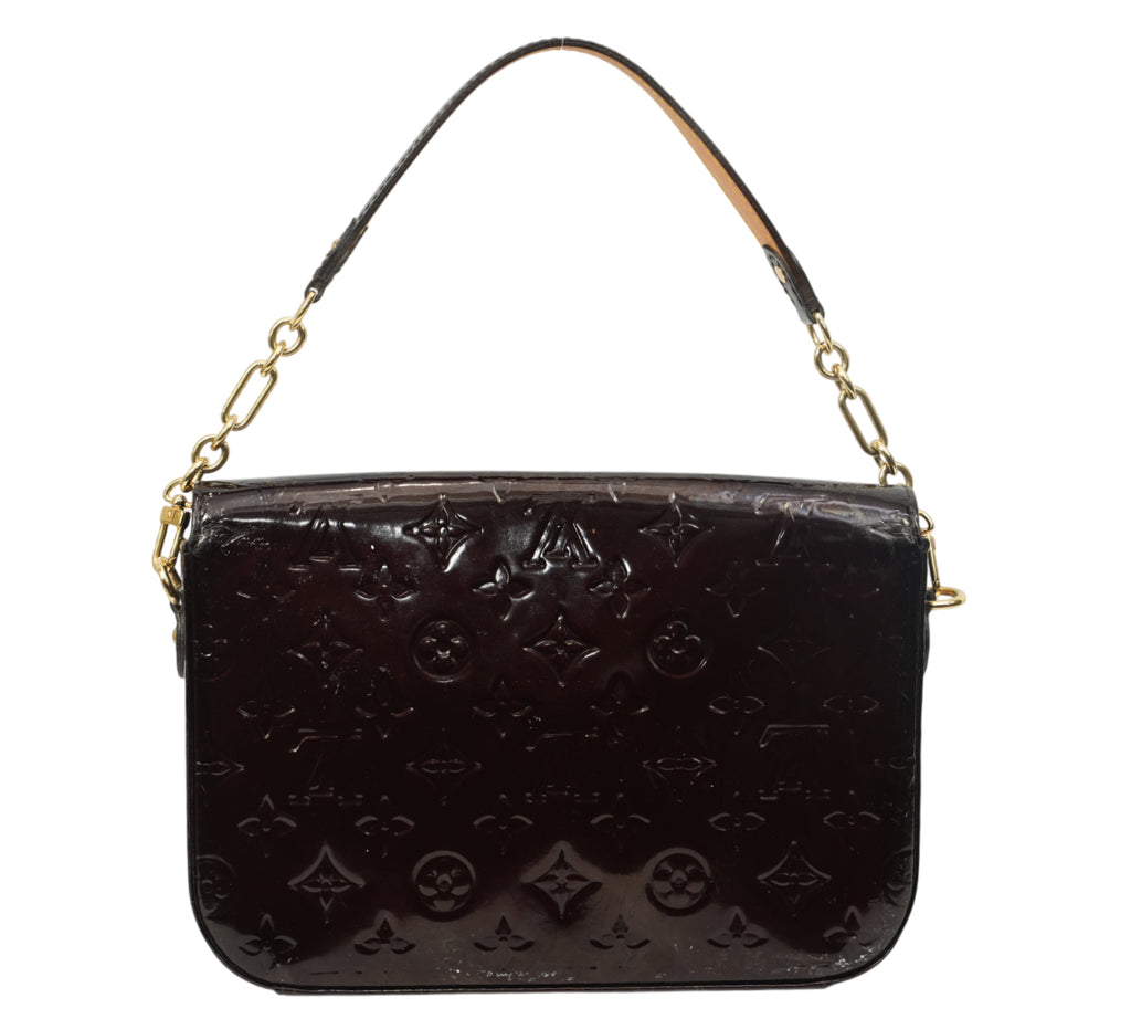 Amarante Monogram Vernis Rodeo Drive Bag