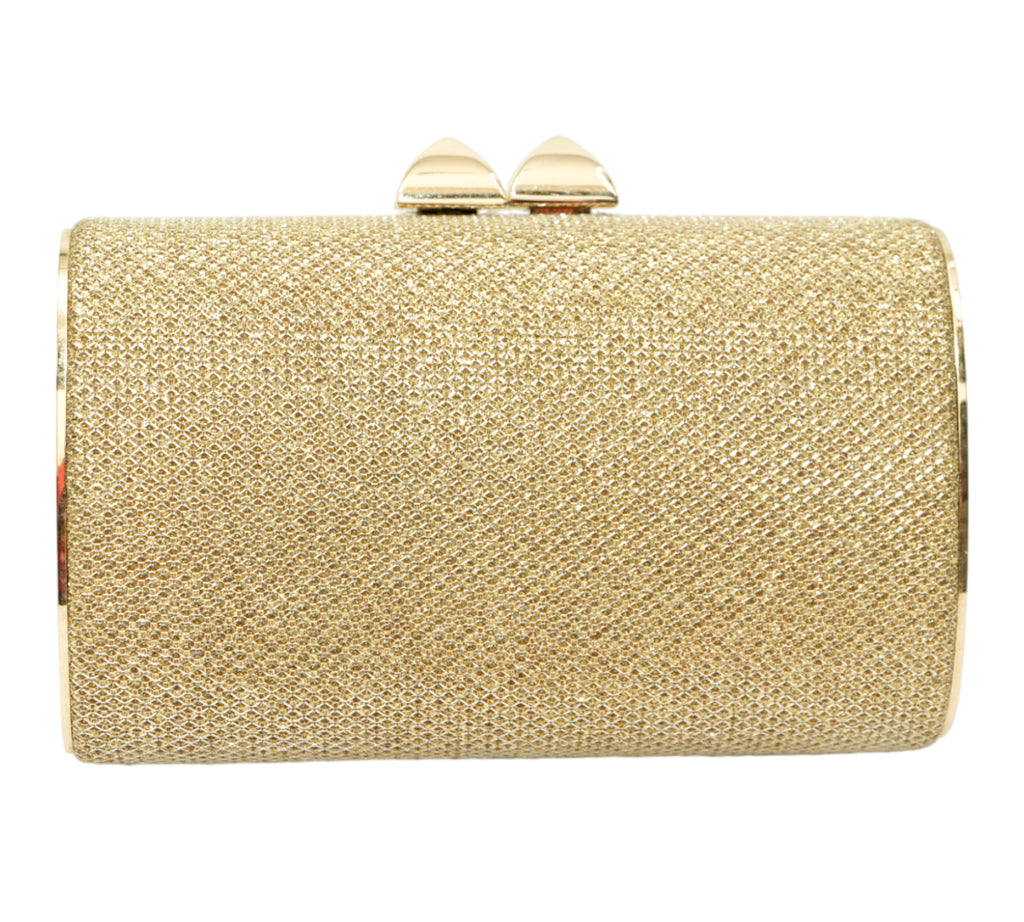 Praha Glitter Fabric Clutch