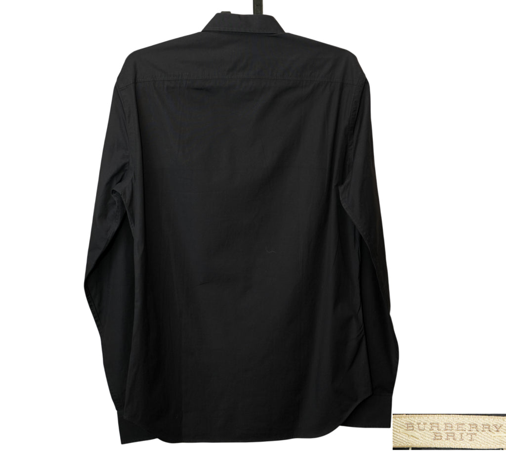 Dark Blue Sherfield Cotton Poplin Shirt Size - SP