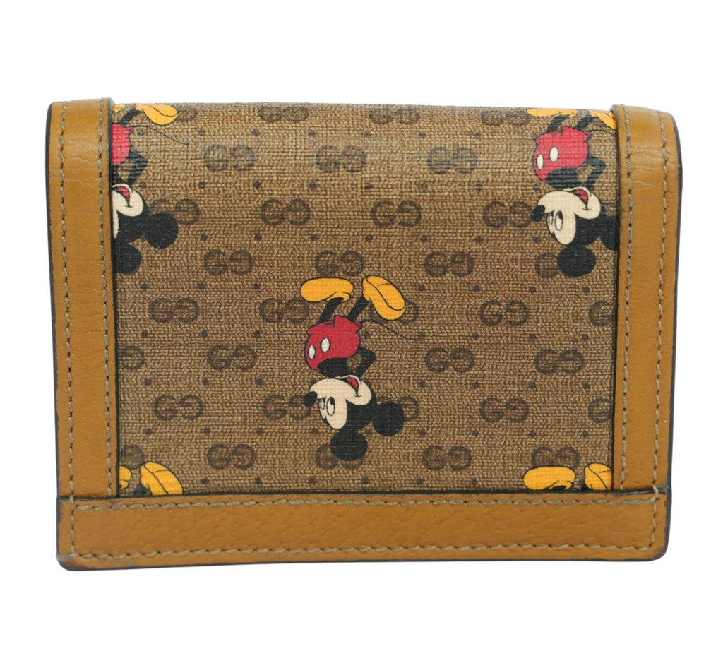 Disney x Gucci Mickey Mouse Card Case Wallet