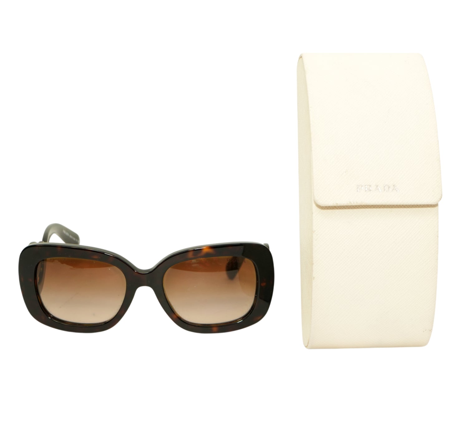 Prada  Minimal Baroque Square Sunglasses