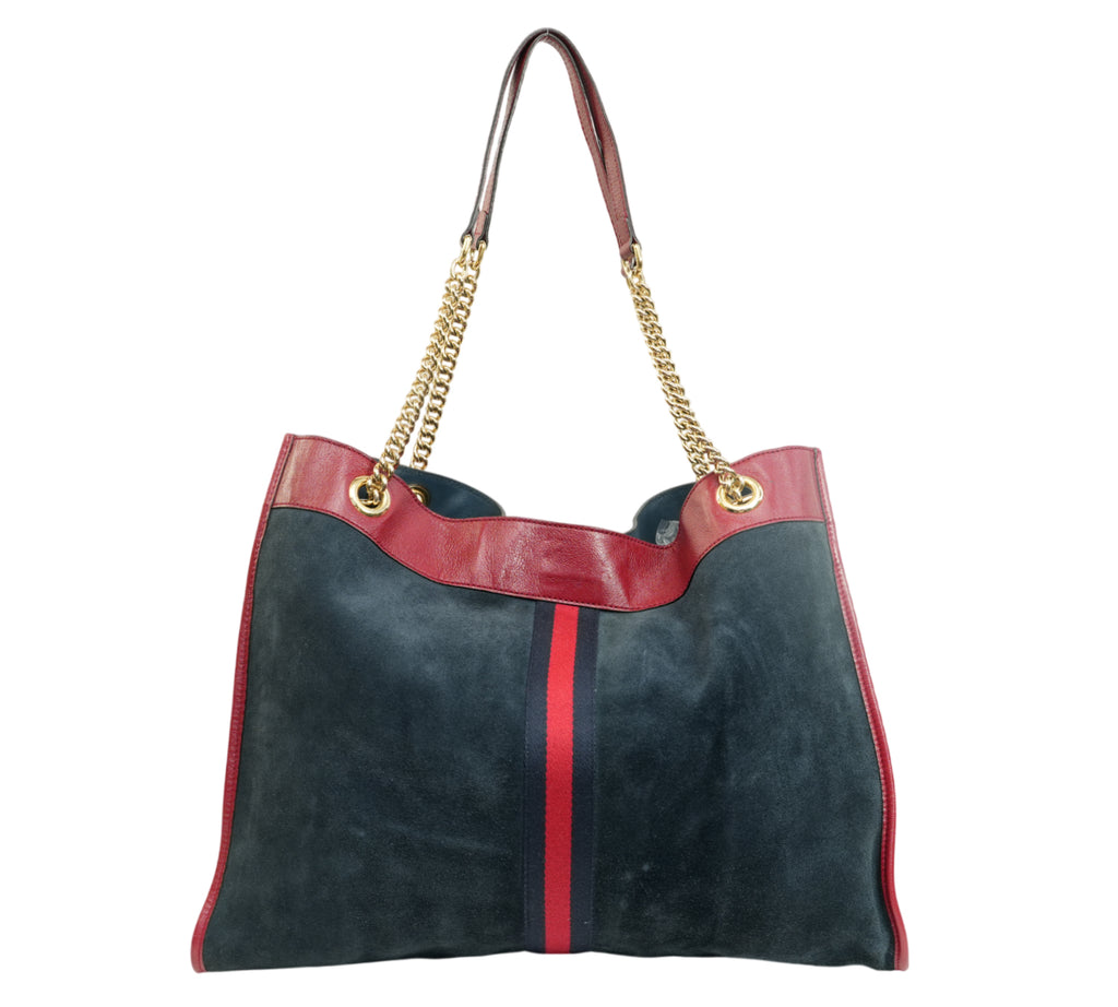 Large Rajah Suede Tote Bag