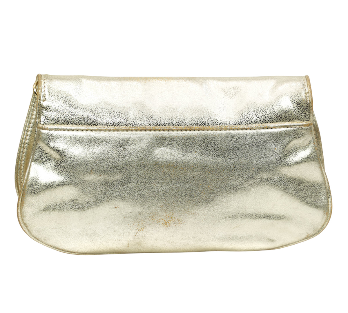 Tory Burch  Reva Metallic Leather Shoulder Bag