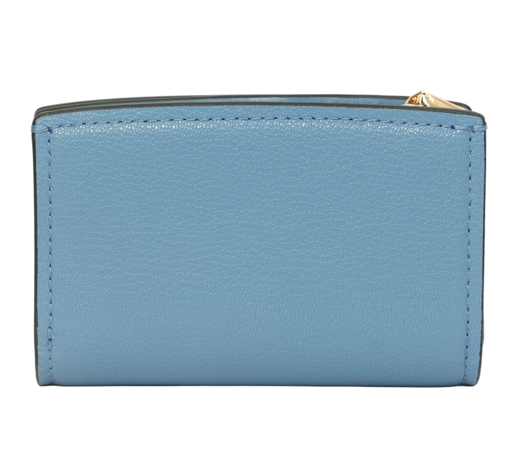 Blue Bryant Medium Pebbled Leather Wallet