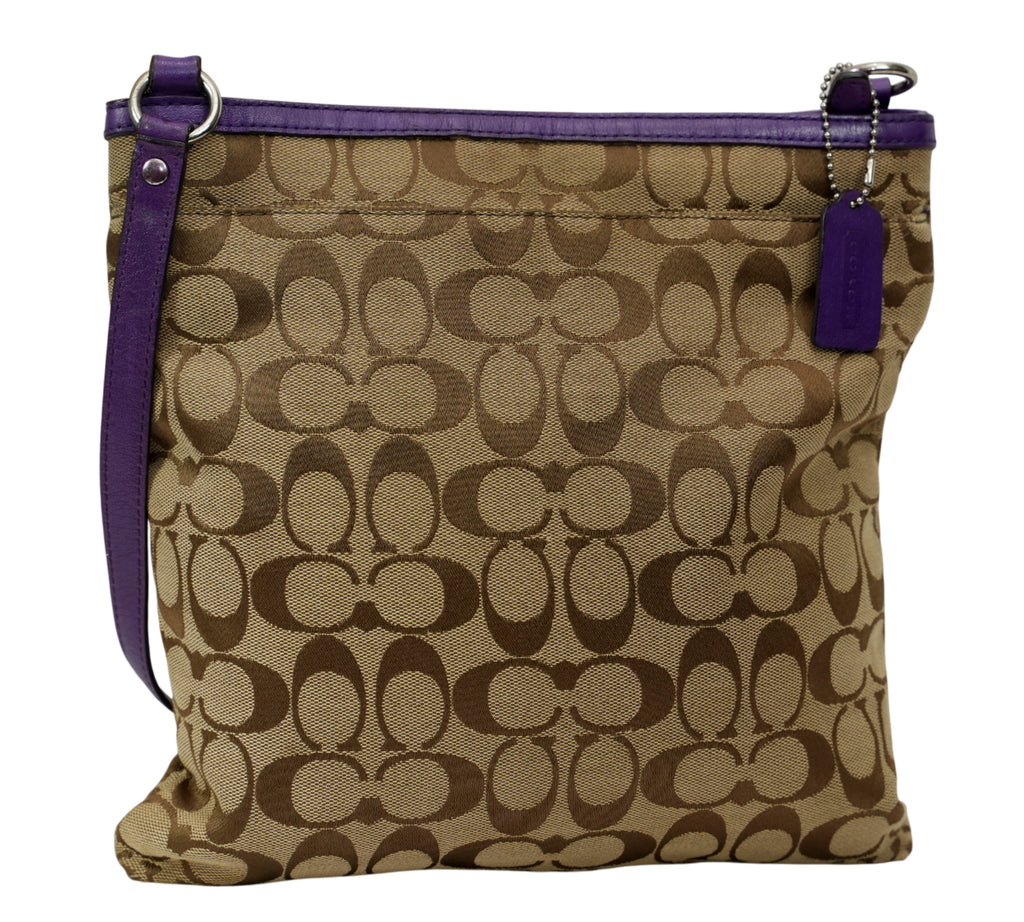 Signature Stripe File Bag