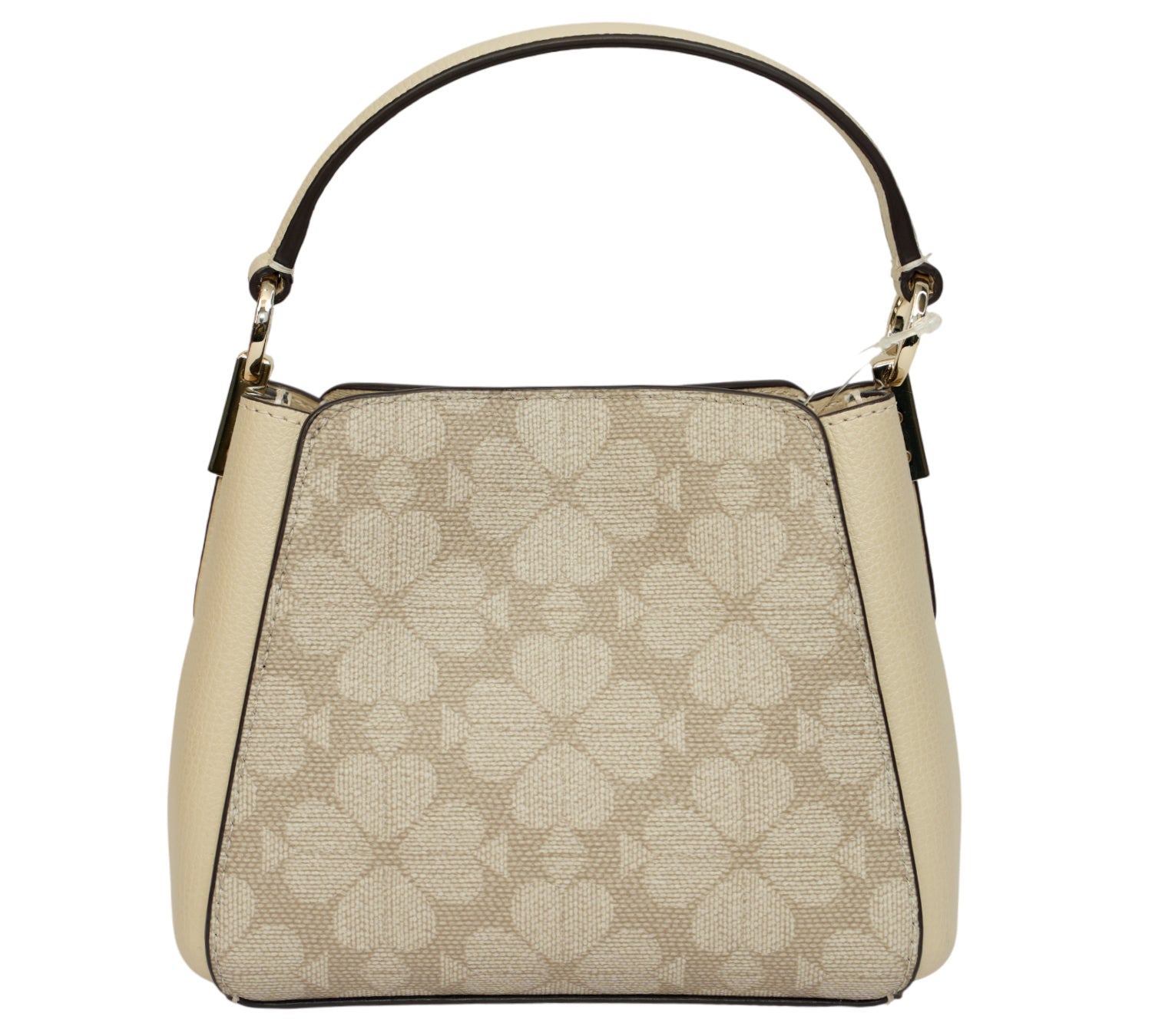 Spade Flower PVC Mini Top Handle Crossbody