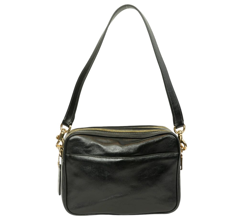 Black Carey Crossbody Bag