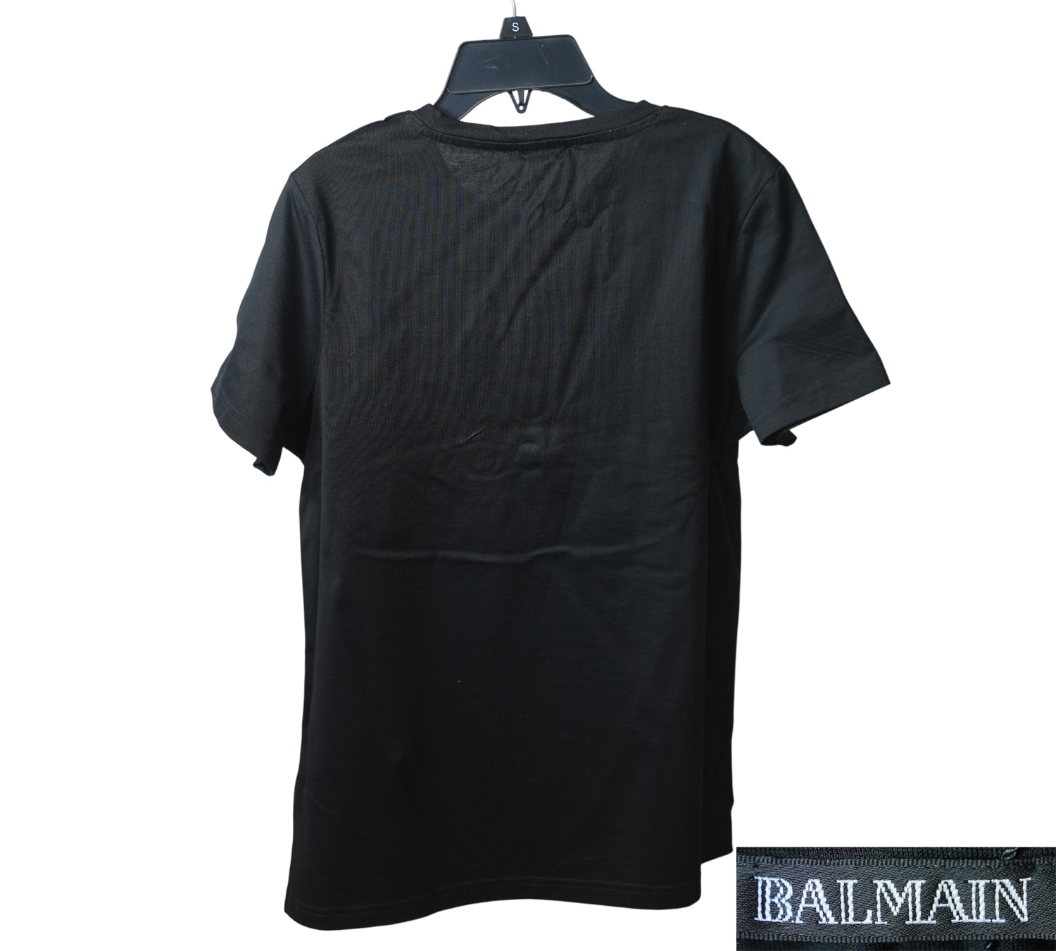Black Logo-Print T-Shirt Size – M