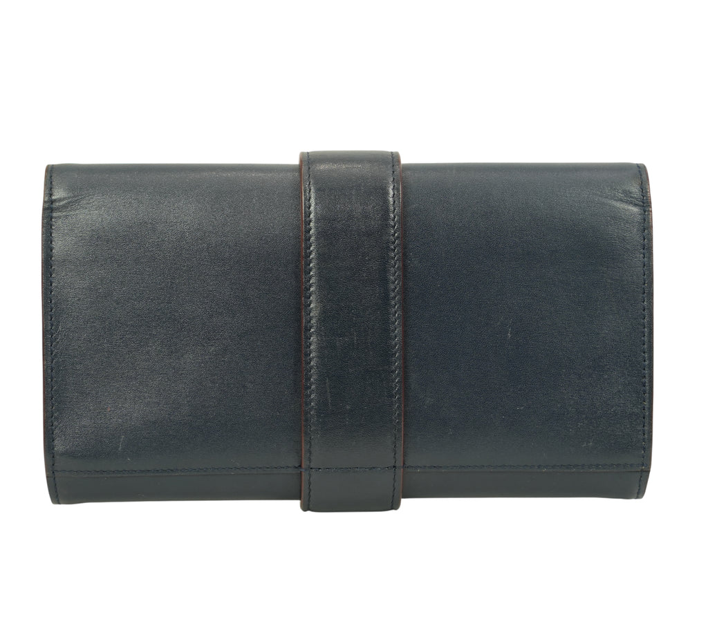 Bleu Marine Médor Clutch 23