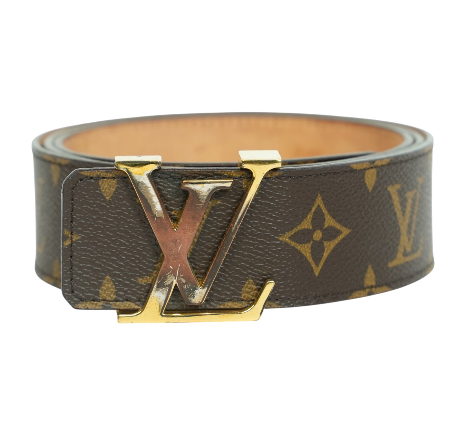 LV Initiales Monogram Belt Size - 100 Cm
