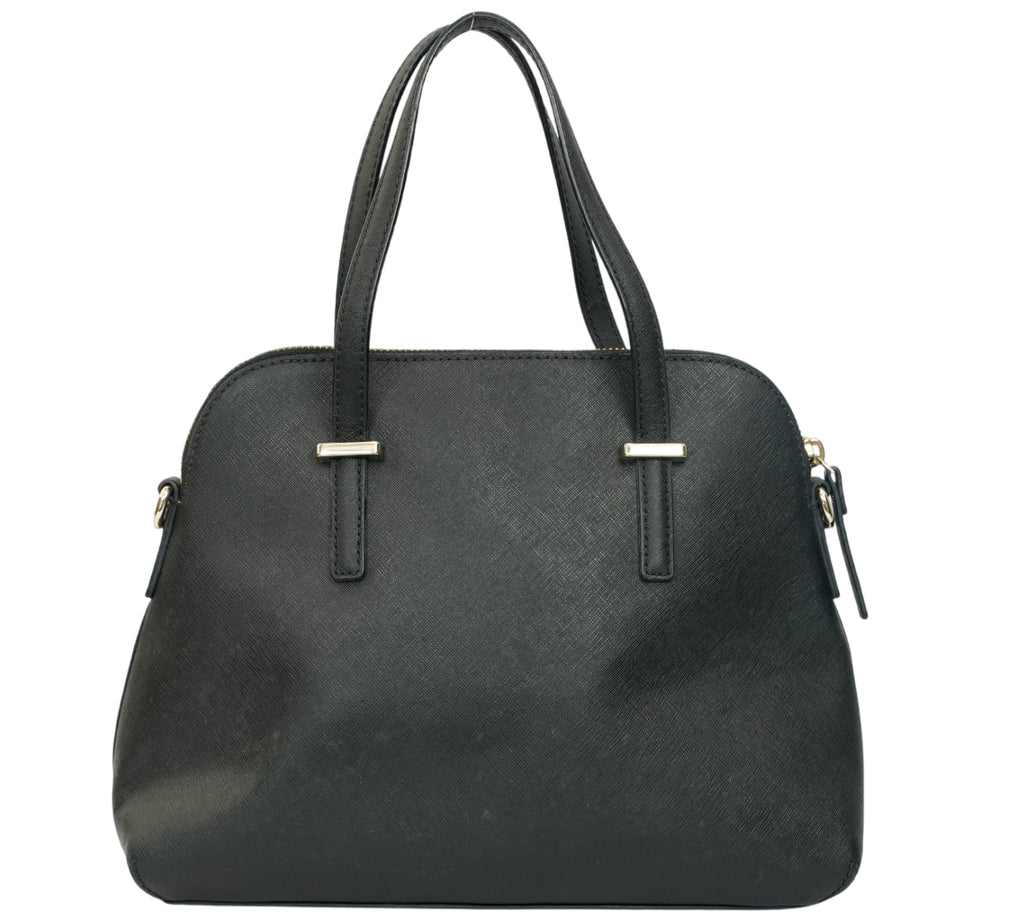 Black Cedar Street Maise Satchel
