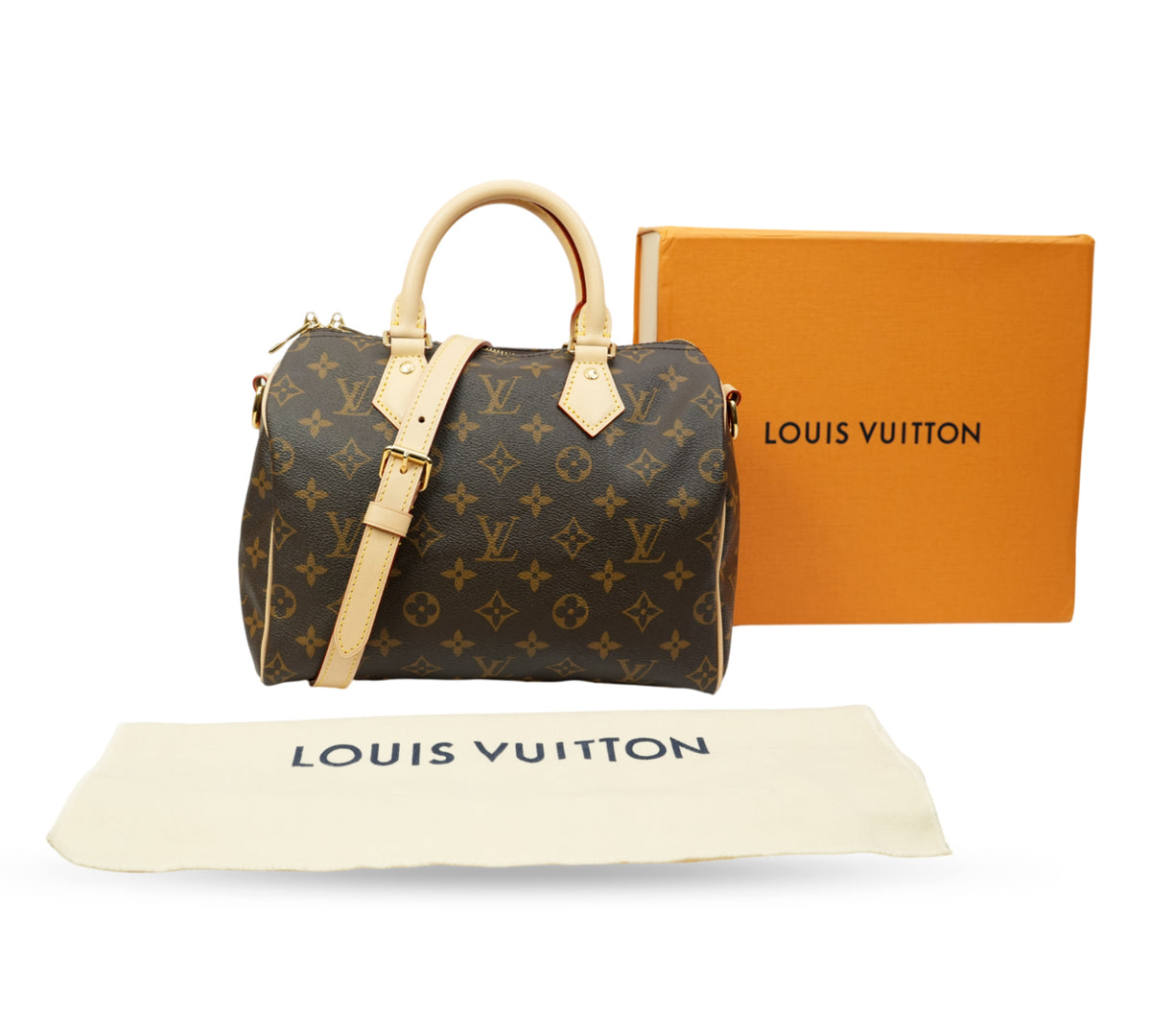  Louis Vuitton Monogram Canvas Speedy Bandoulière 25