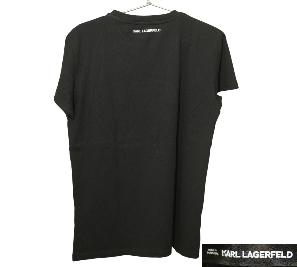 Women's Bouclé Karl Signature T-Shirt Size - S