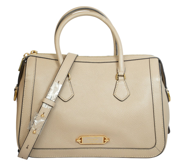 Beige Gramercy Medium Satchel Bag