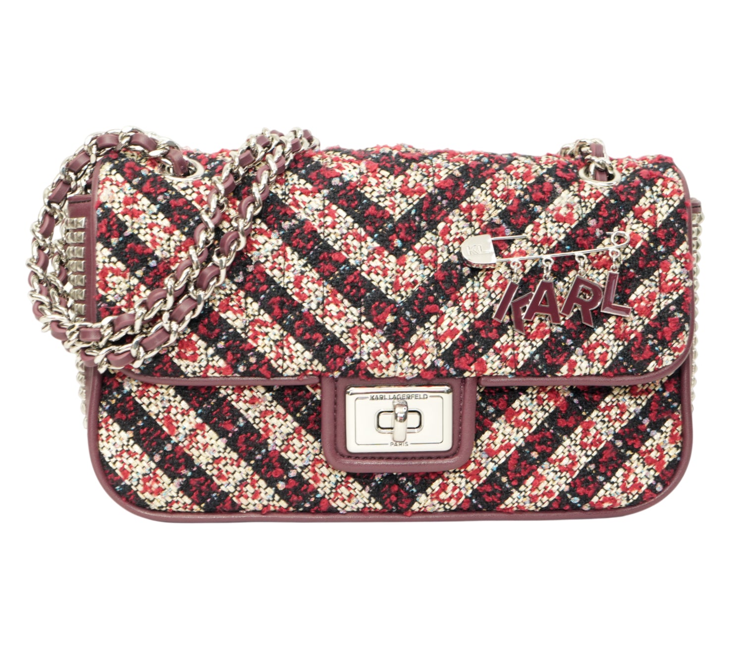  Karl Lagerfeld Paris Agyness Medium Shoulder Bag