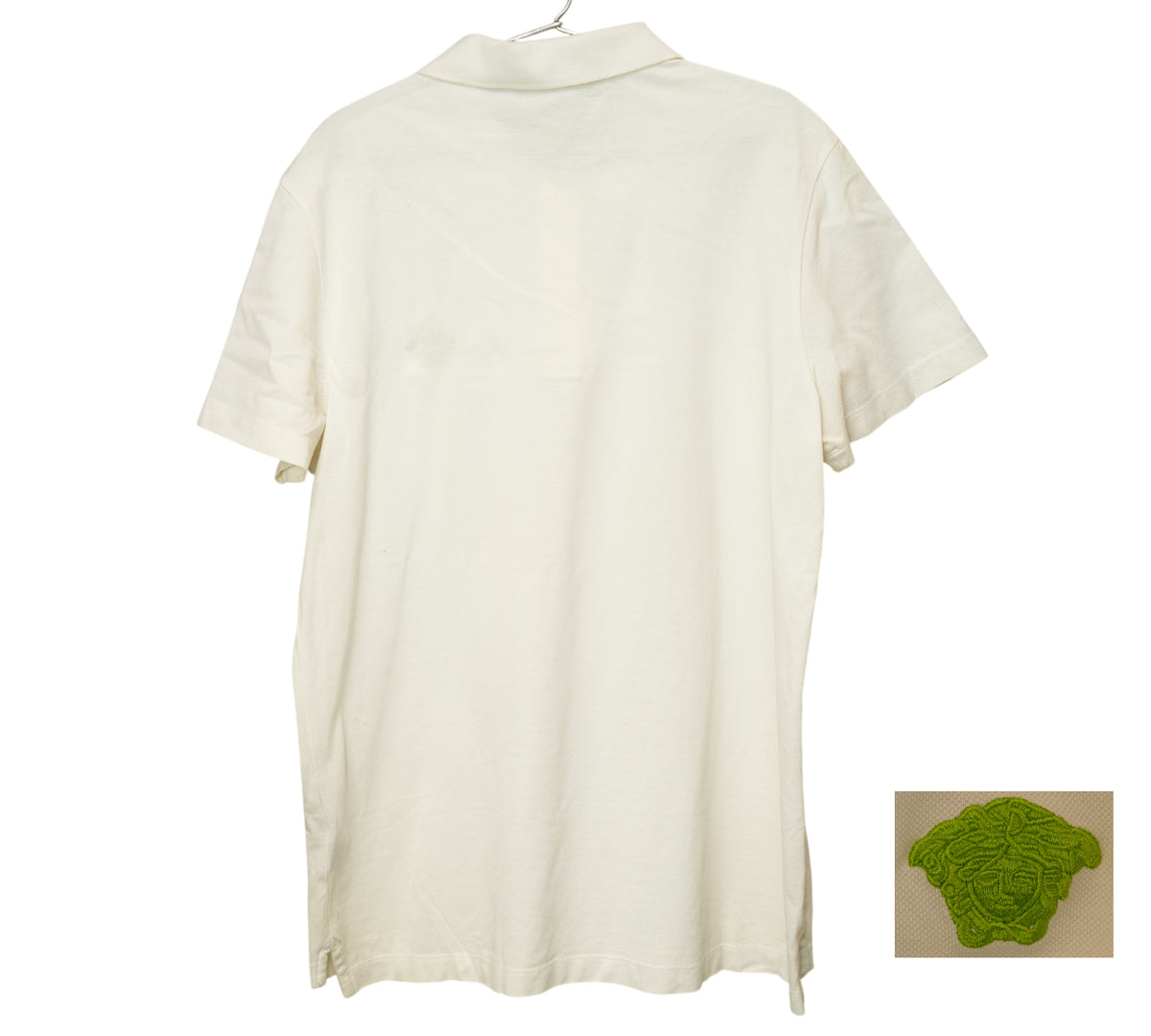 Versace  Medusa Head Cotton Piqué Polo Shirt Size - M
