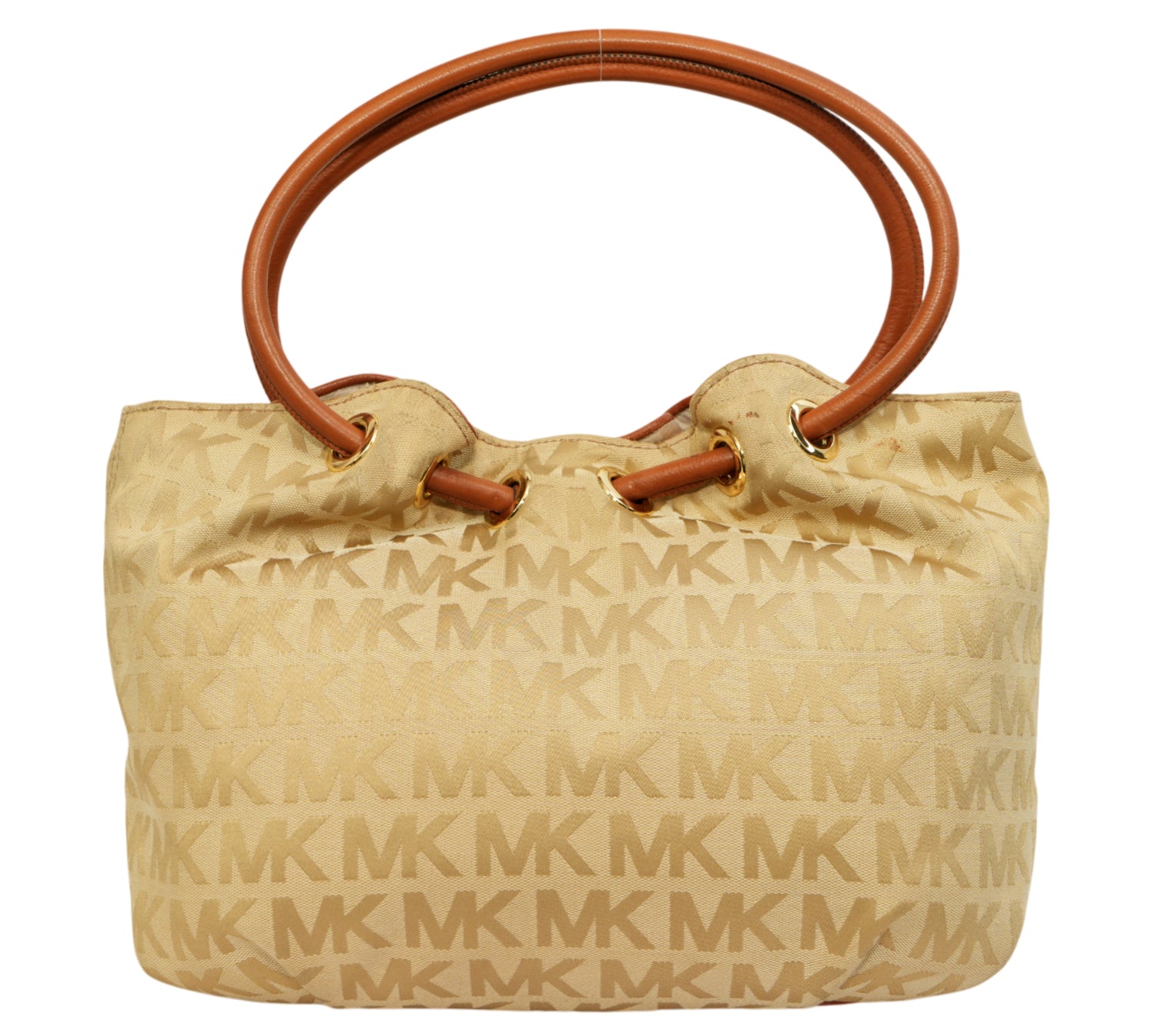 Jet Set Medium Gathered Signature Tote