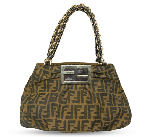 Tobacco Brown Mia Zucca Shoulder Bag