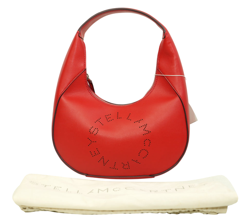 Red Amore Stella Logo Small Hobo Bag