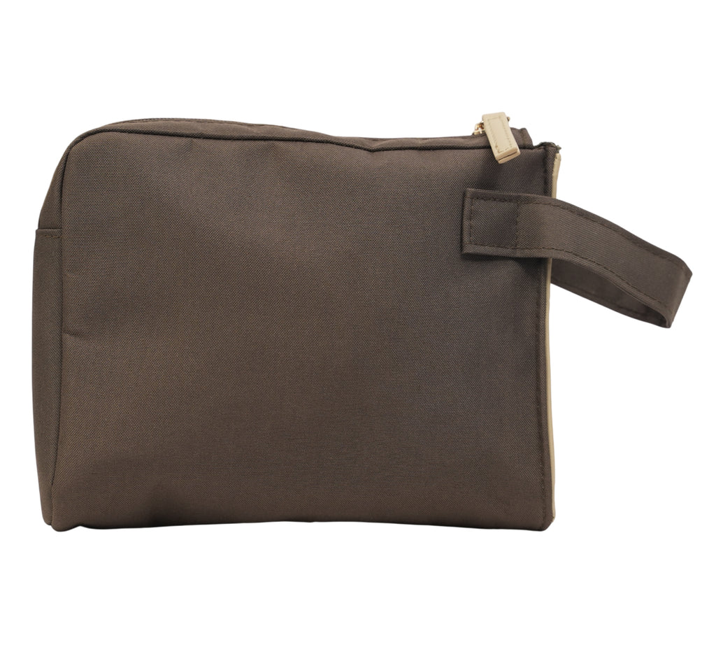 Chocolate Brown Amenity Pouch