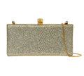 Champagne Celeste Coarse Glitter Clutch