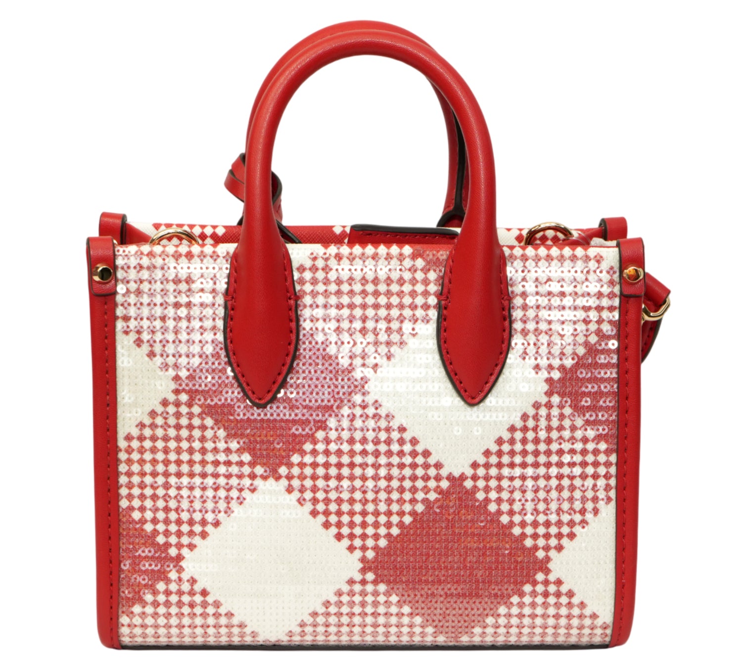 Mirella Extra-Small Sequined Shopper Crossbody Bag