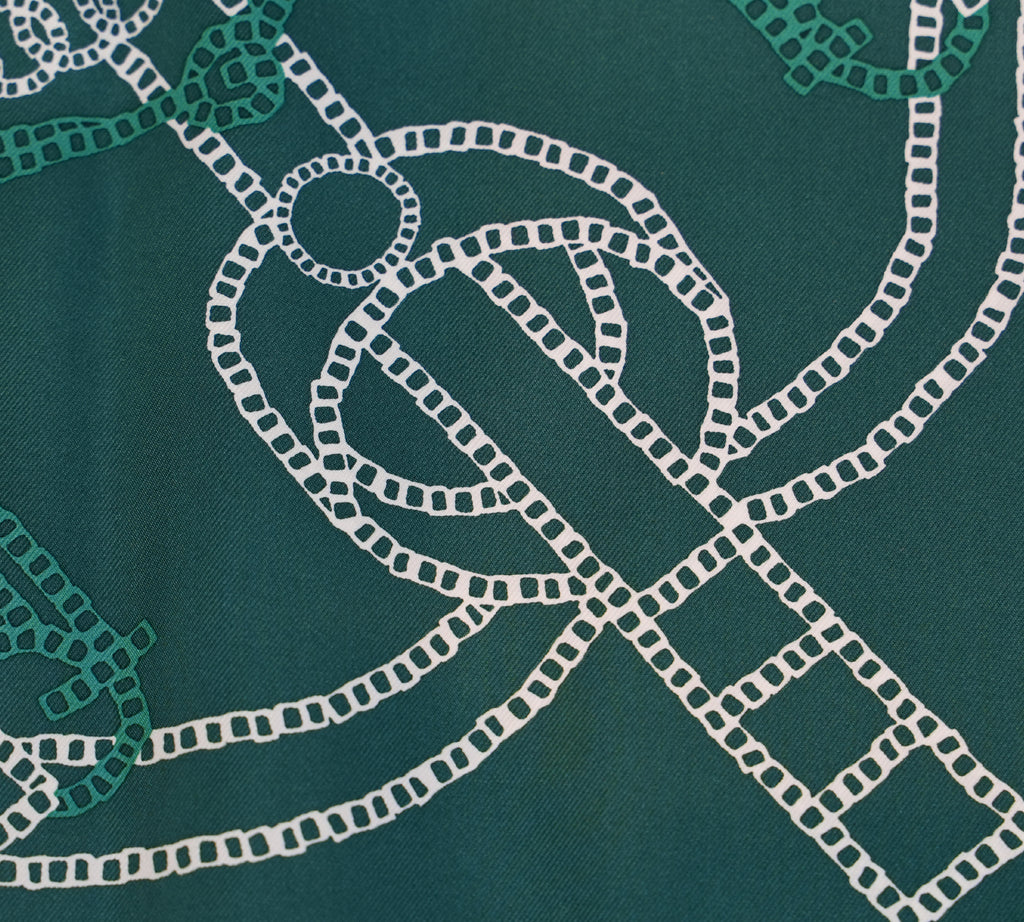Green Eperon D'Or Sellier Scarf