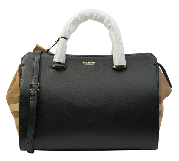 Black Banwell Leather Tote Bag