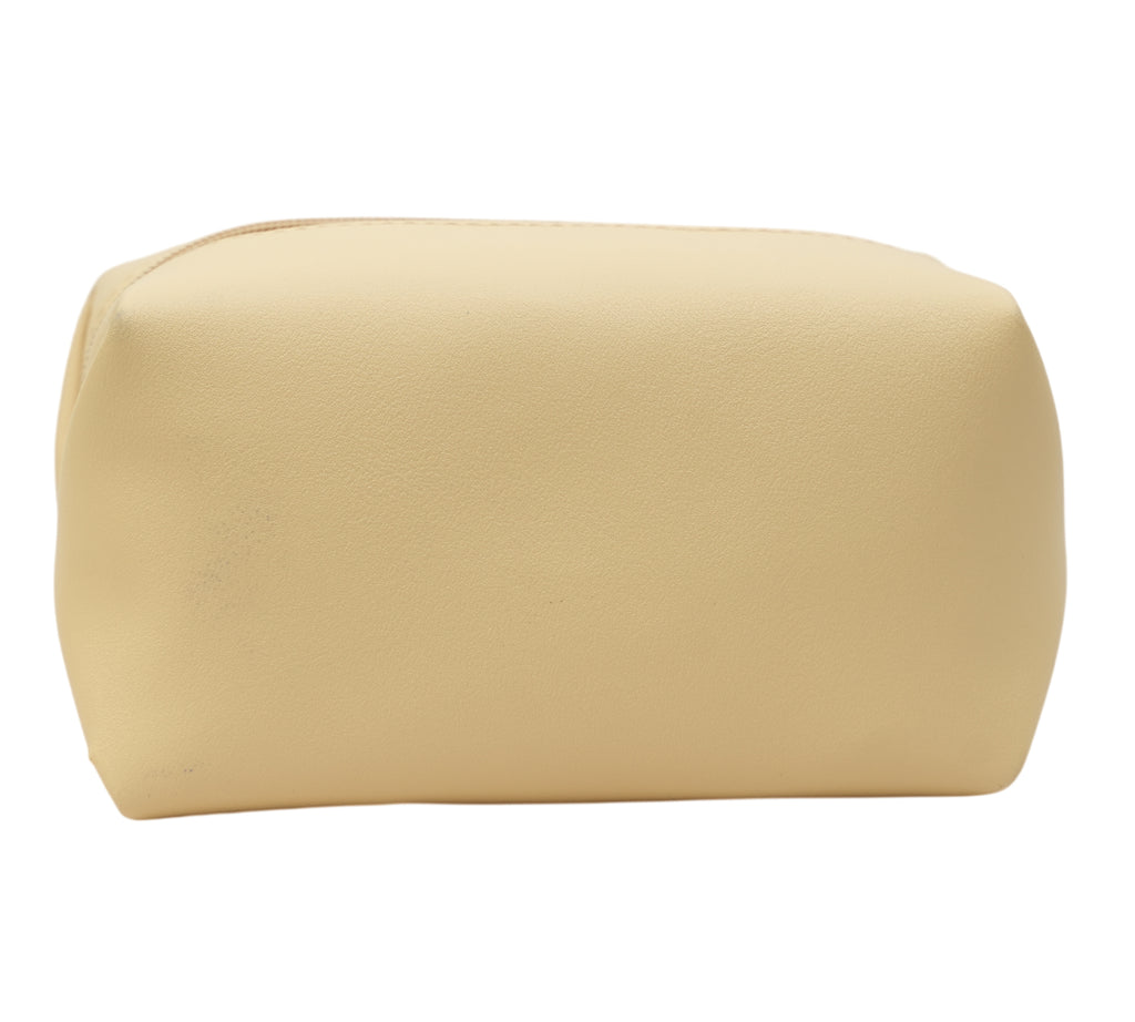 Light Beige Amenity Pouch