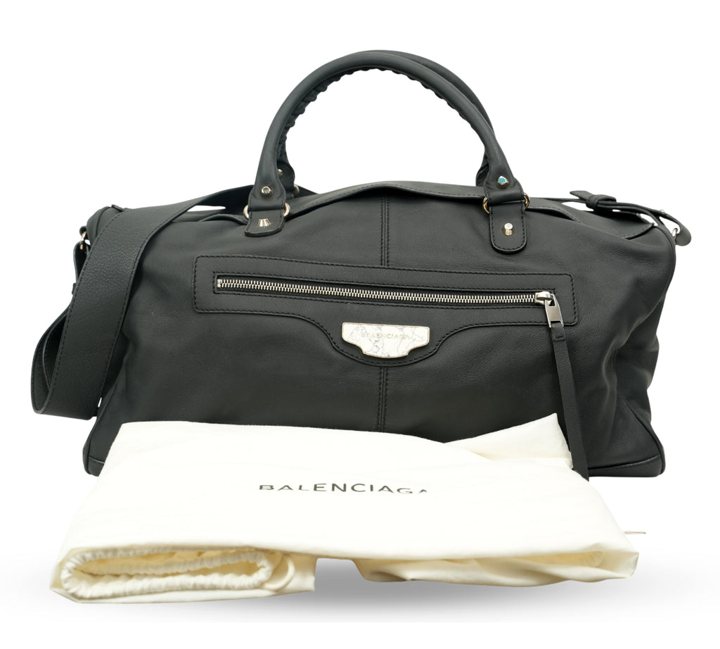 Black Squash Boston Bag